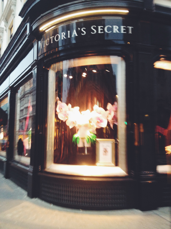 Victoria Secret's shop in London